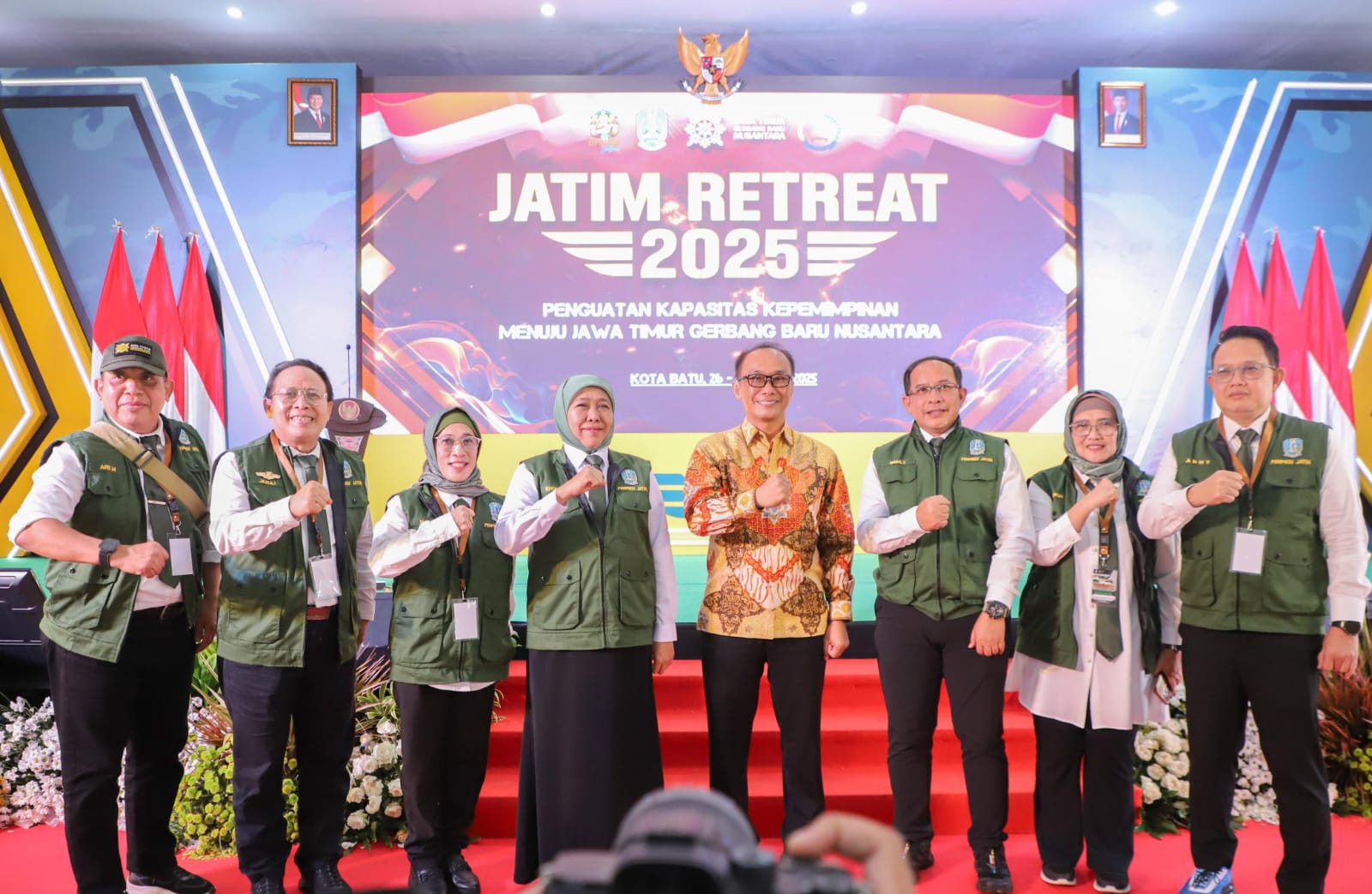 Gubernur Khofifah Bersama Kepala BKN Komitmen Tingkatkan Talenta, Produktifitas dan Kompetensi ASN Pemprov Jatim