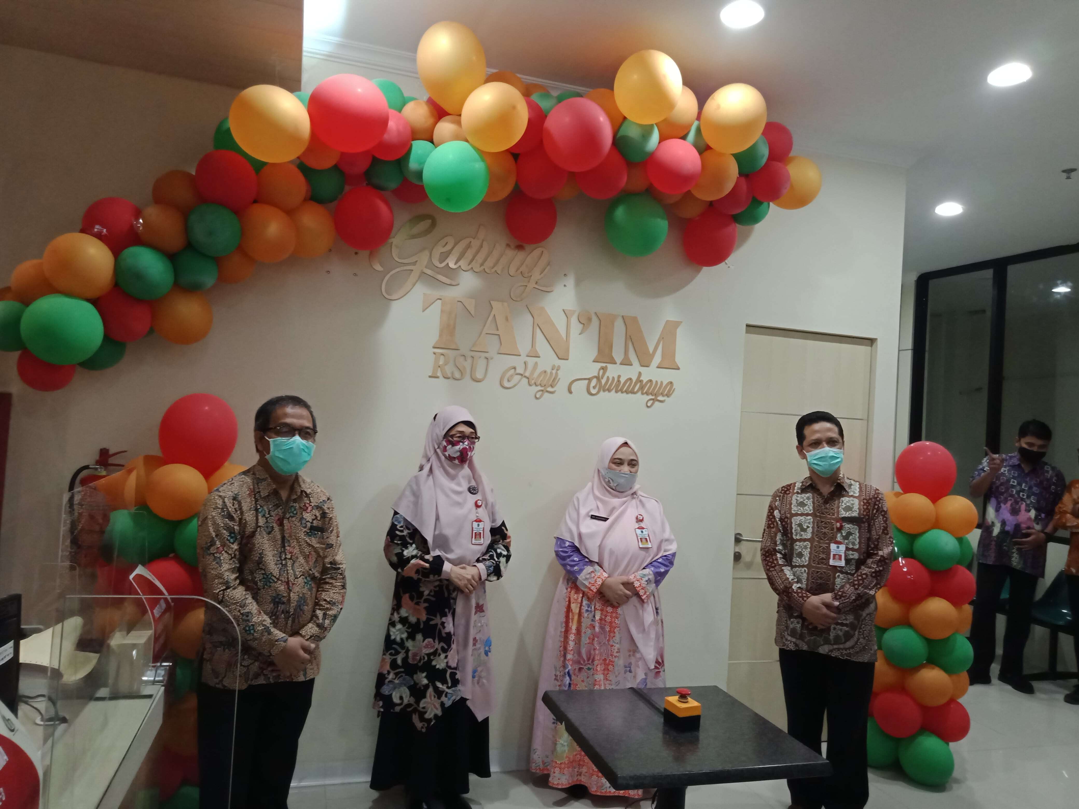 PERESMIAN GEDUNG TANIM SEBAGAI PUSAT PELAYANAN TERPADU CHILDREN CARE CENTER DAN PELAYANAN RAWAT JALAN TERPADU