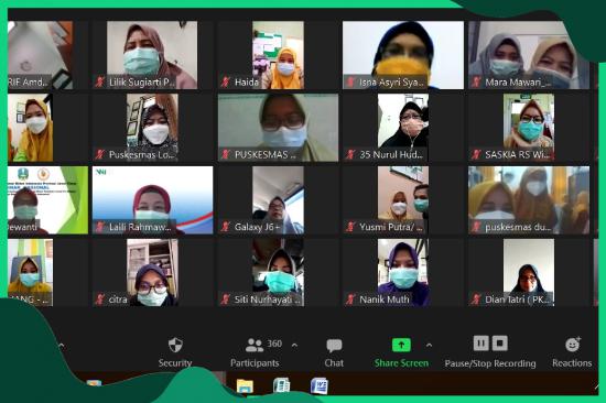 Webinar Jalinan Layanan Stunting dan Deteksi Tumbuh Kembang Pada Anak Resiko Tinggi Dalam Rangka Milad RSU Haji ke-28 Tahun 2021