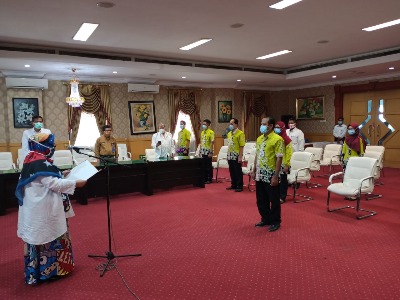 Pelantikan dan Pengambilan Sumpah Penata Anestesi dan Asisten Penata Anestesi RSU Haji Surabaya