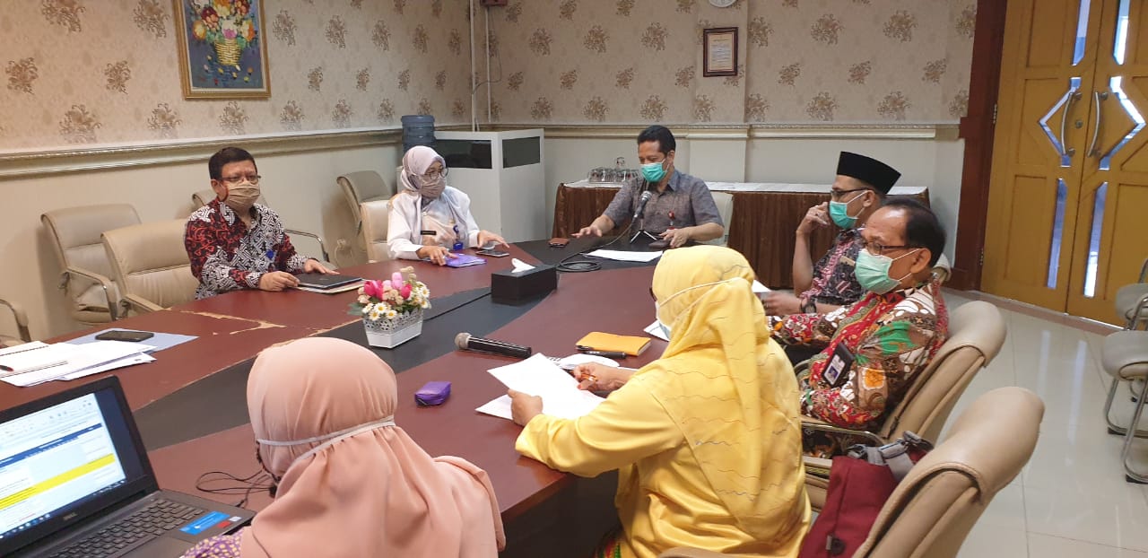 Rapat Evaluasi Reformasi Birokrasi / Zona Integritas dan rencana aksi WBBM tahun 2020 RSU Haji Surabaya