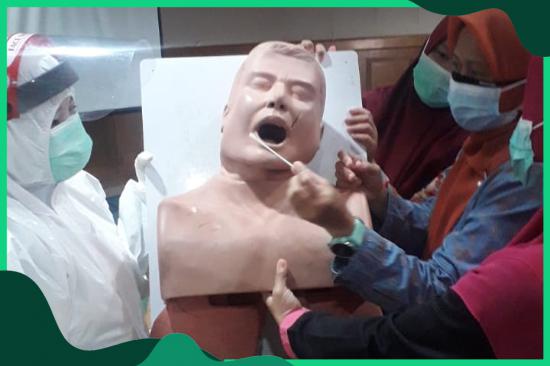 Pelatihan Swaber Bagi Tenaga Perawat di RSUD Haji Provinsi Jawa Timur