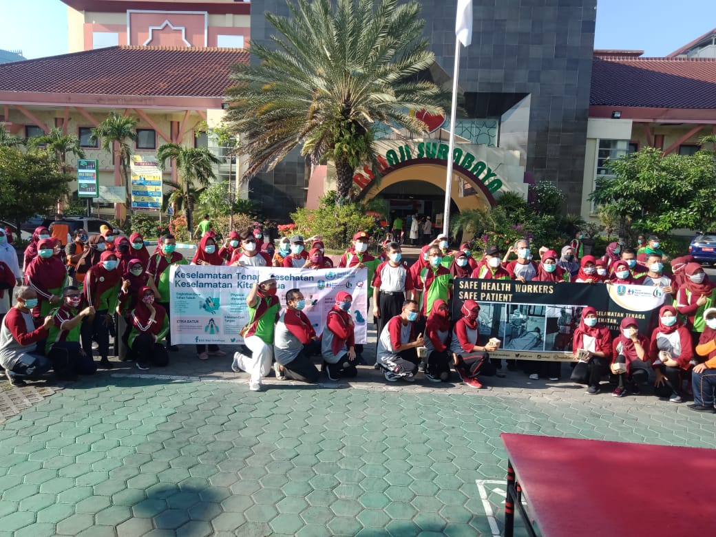 Peringatan World Patient Safety Day, RSU Haji Surabaya Berkomitmen Prioritaskan Keselamatan Pasien dan Tenaga Kesehatan