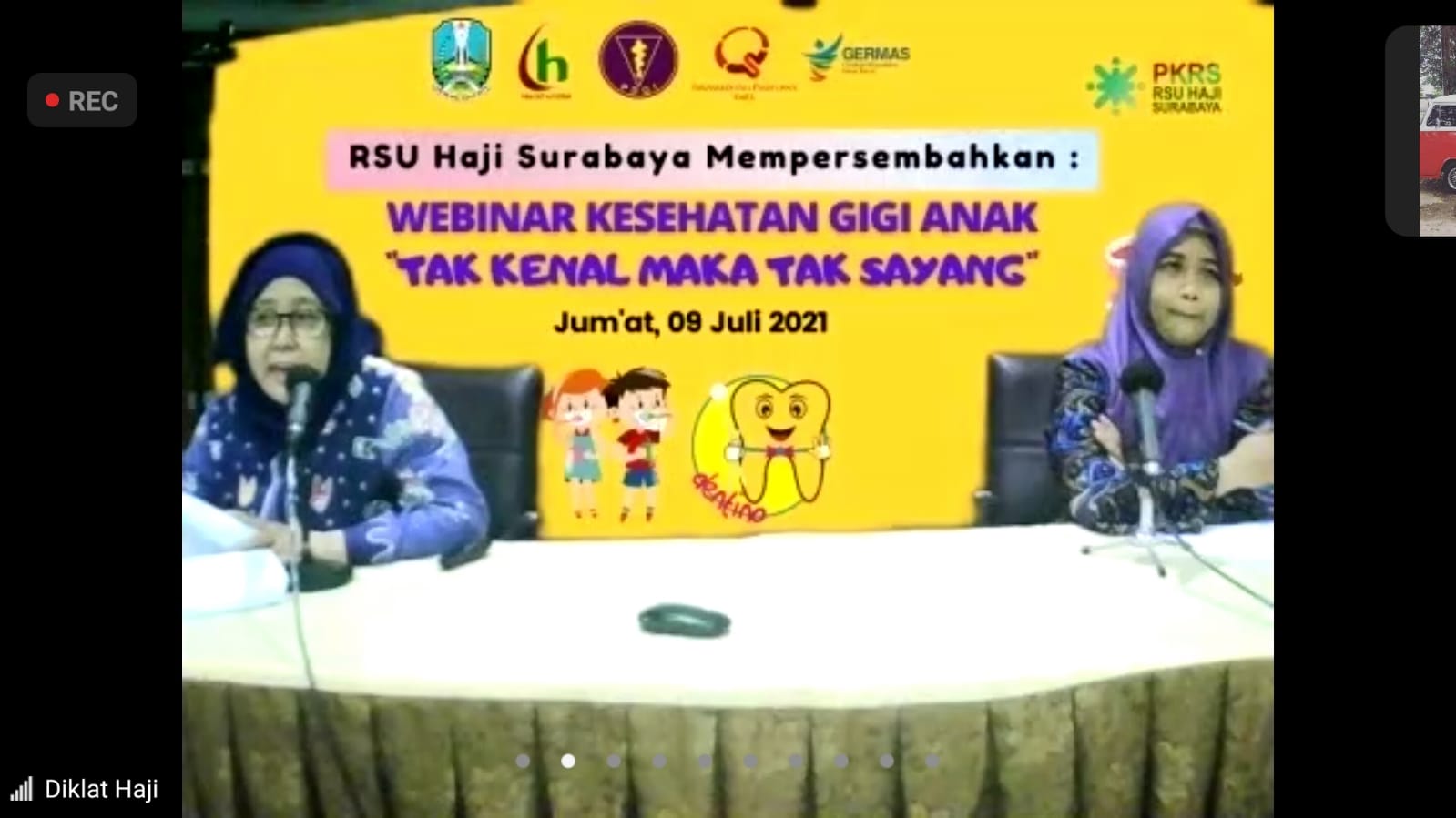 Webinar Pelayanan Kesehatan Gigi Anak “ Tak Kenal Maka Tak Sayang ”